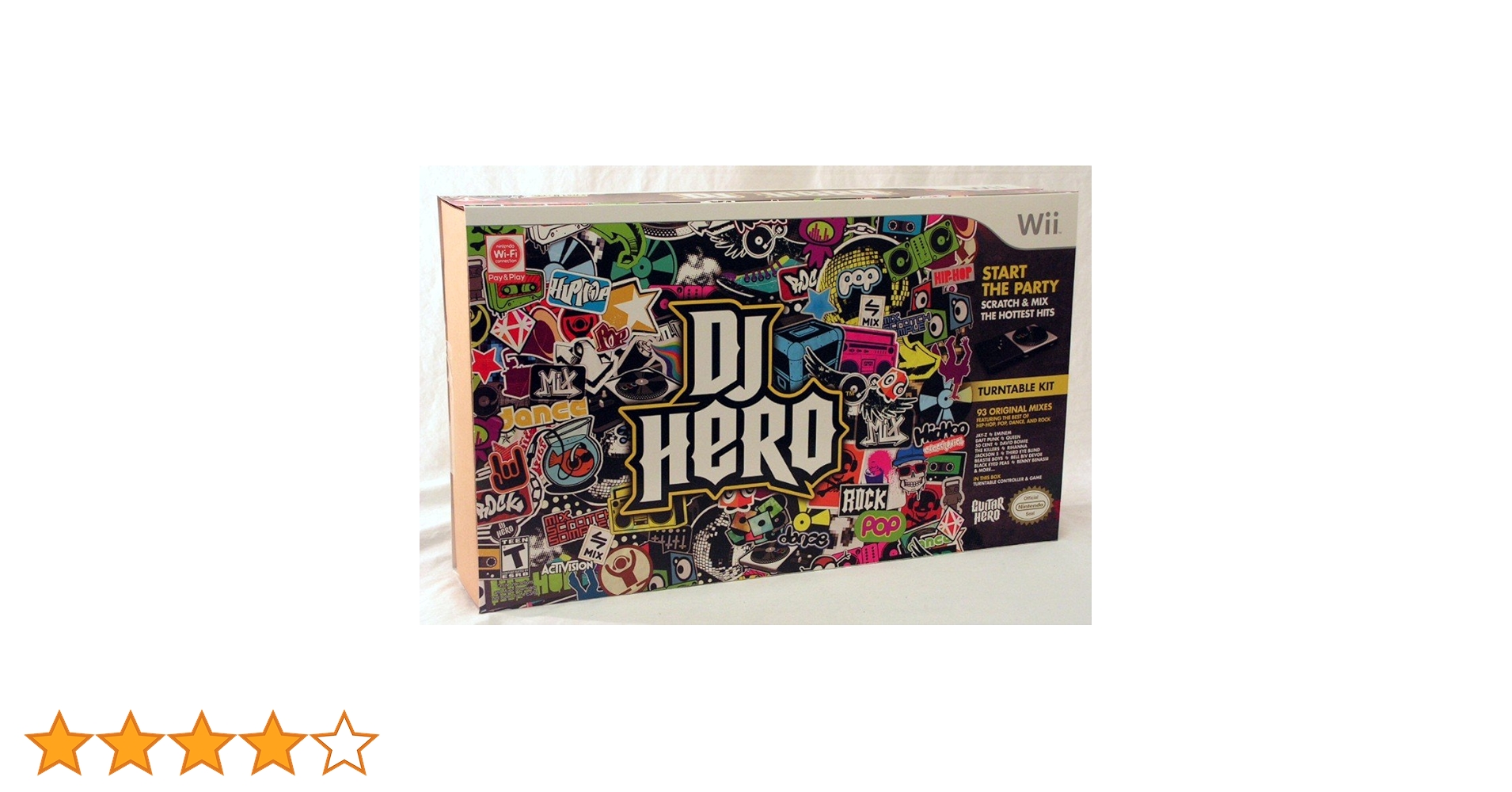 Nintendo Switch DJ Hero DJ Hero (SW)(Street 10/19): Nintendo Wii: Video Games